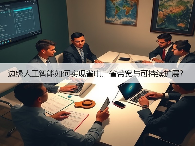 边缘人工智能如何实现省电、省带宽与可持续扩展？