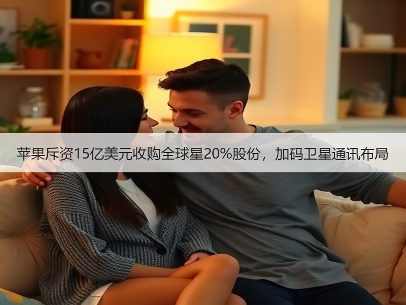 苹果斥资15亿美元收购全球星20%股份，加码卫星通讯布局