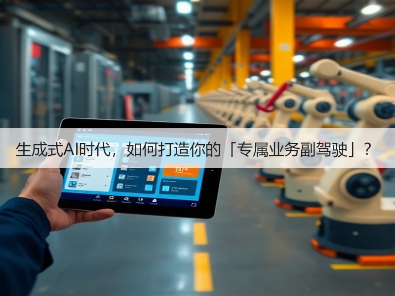 生成式AI时代，如何打造你的「专属业务副驾驶」？