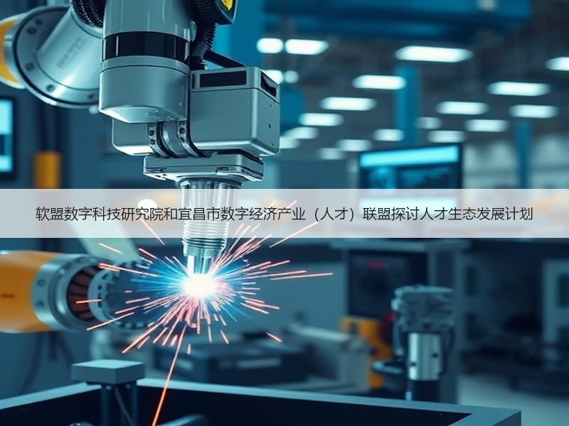 软盟数字科技研究院和宜昌市数字经济产业（人才）联盟探讨人才生态发展计划