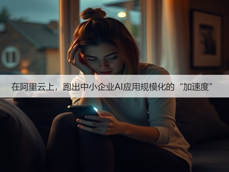 在阿里云上，跑出中小企业AI应用规模化的“加速度”