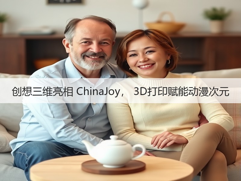 创想三维亮相 ChinaJoy， 3D打印赋能动漫次元