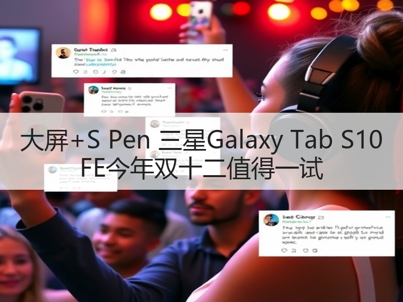 大屏+S Pen 三星Galaxy Tab S10 FE今年双十二值得一试
