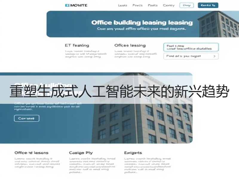 重塑生成式人工智能未来的新兴趋势