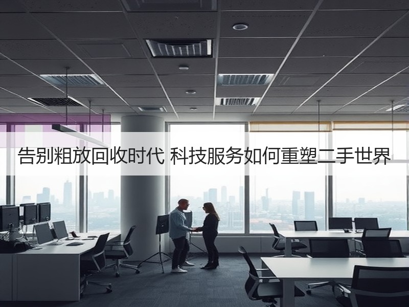 告别粗放回收时代 科技服务如何重塑二手世界