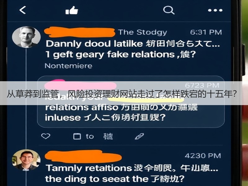 从草莽到监管，风险投资理财网站走过了怎样跌宕的十五年？