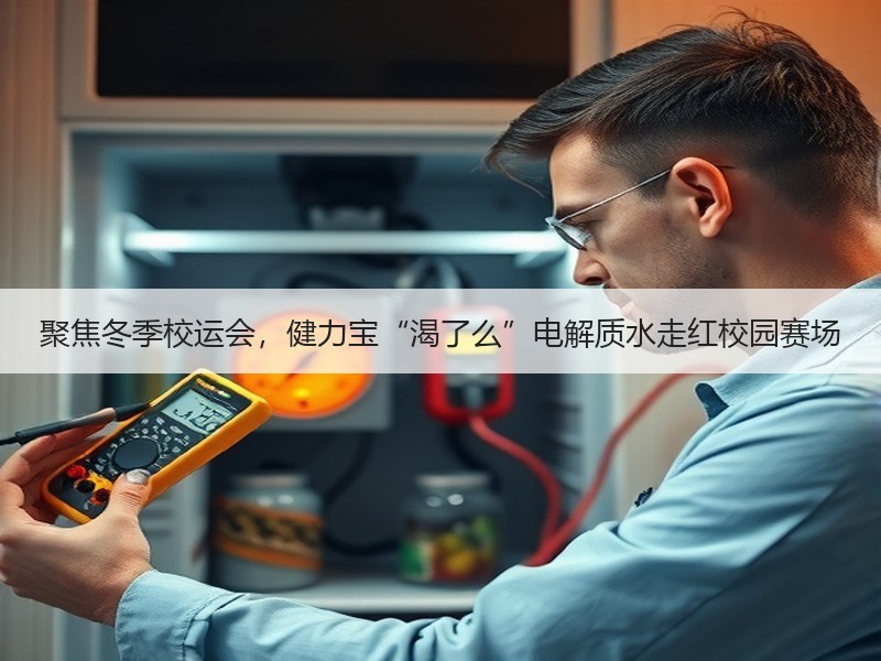 聚焦冬季校运会，健力宝“渴了么”电解质水走红校园赛场