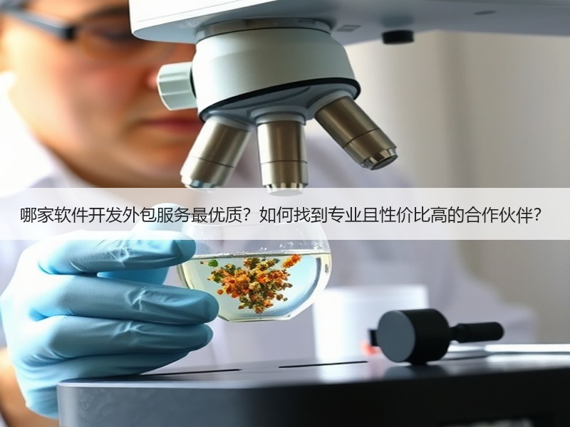 哪家软件开发外包服务最优质？如何找到专业且性价比高的合作伙伴？