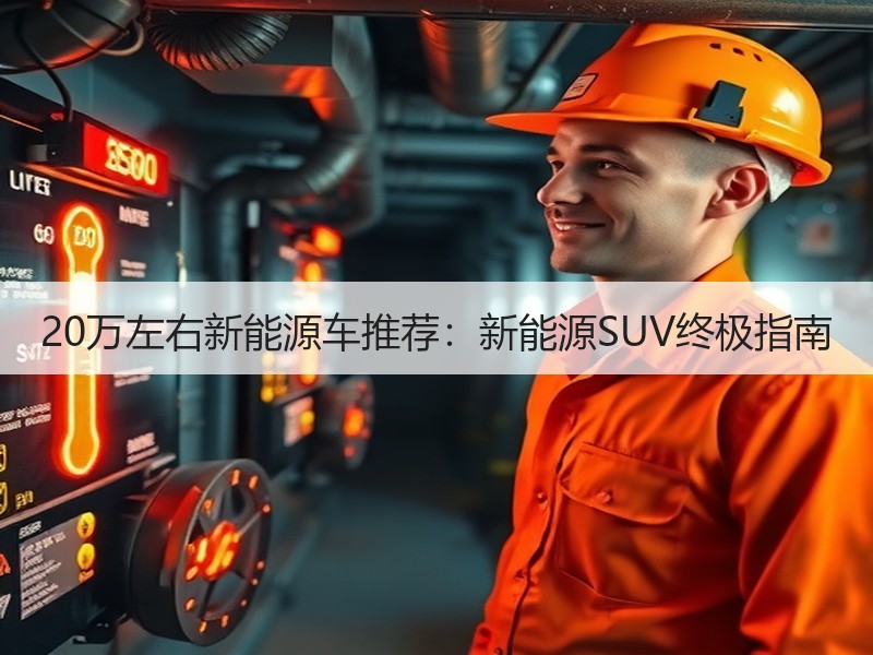20万左右新能源车推荐：新能源SUV终极指南