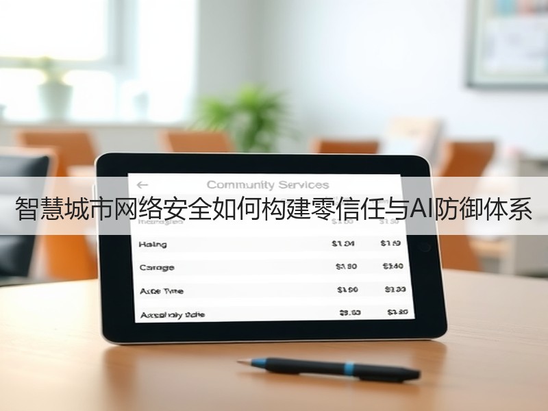 智慧城市网络安全如何构建零信任与AI防御体系