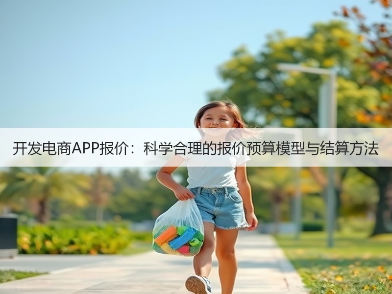 开发电商APP报价：科学合理的报价预算模型与结算方法