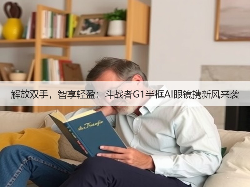 解放双手，智享轻盈：斗战者G1半框AI眼镜携新风来袭