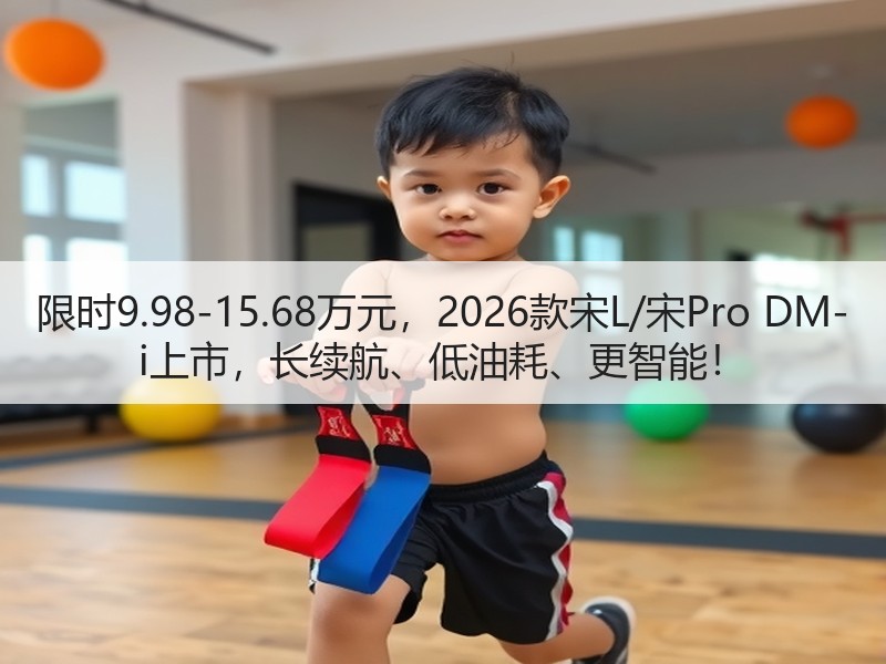 限时9.98-15.68万元，2026款宋L/宋Pro DM-i上市，长续航、低油耗、更智能！