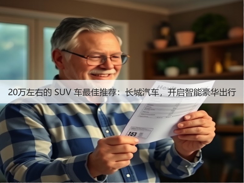 20万左右的 SUV 车最佳推荐：长城汽车，开启智能豪华出行