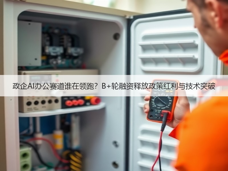 政企AI办公赛道谁在领跑？B+轮融资释放政策红利与技术突破