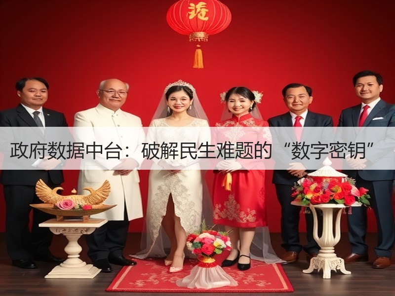 政府数据中台：破解民生难题的“数字密钥”