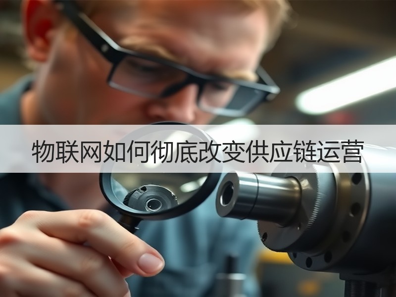 物联网如何彻底改变供应链运营