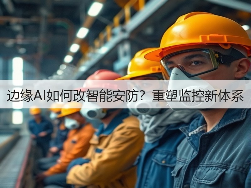 边缘AI如何改智能安防？重塑监控新体系