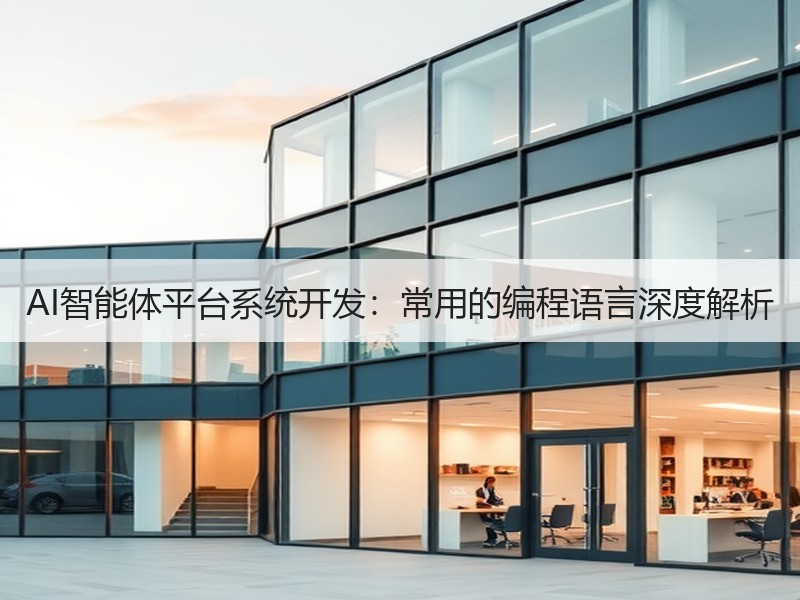 AI智能体平台系统开发：常用的编程语言深度解析