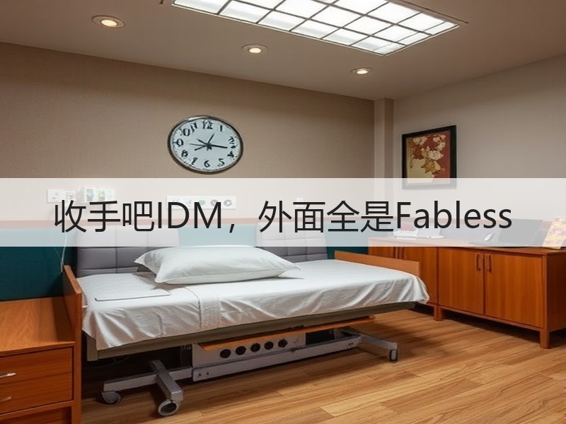 收手吧IDM，外面全是Fabless