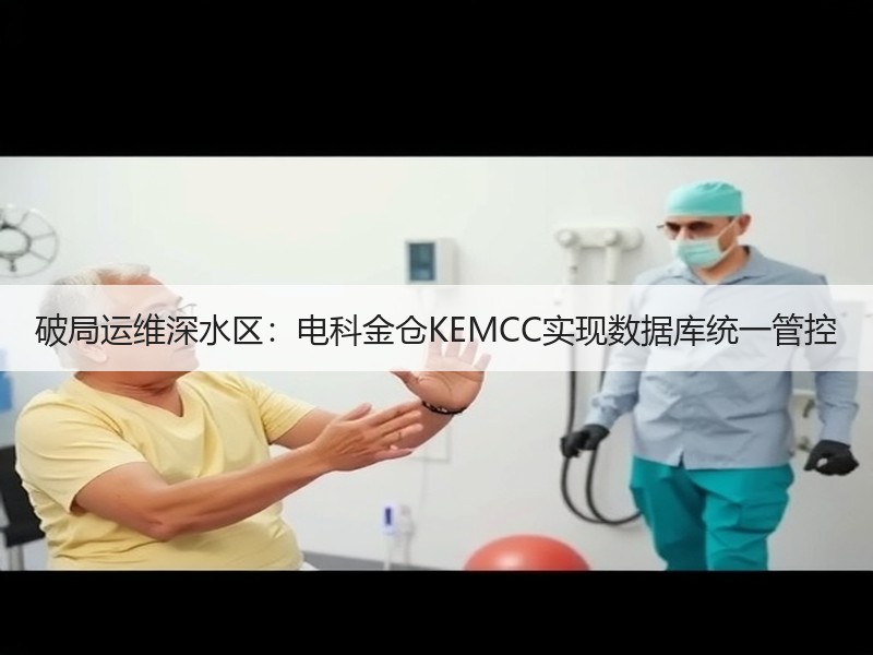 破局运维深水区：电科金仓KEMCC实现数据库统一管控