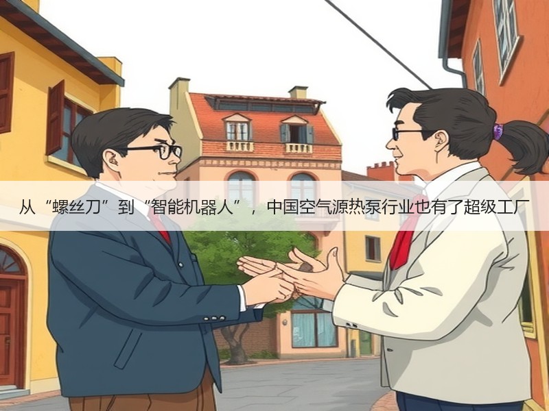 从“螺丝刀”到“智能机器人”，中国空气源热泵行业也有了超级工厂