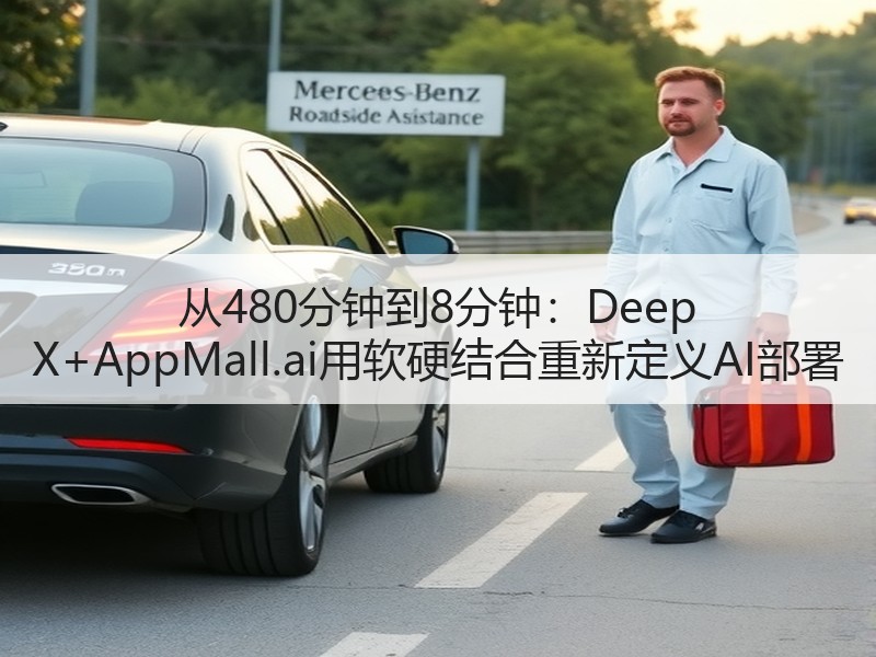 从480分钟到8分钟：Deep X+AppMall.ai用软硬结合重新定义AI部署