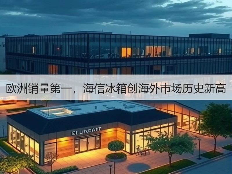 欧洲销量第一，海信冰箱创海外市场历史新高
