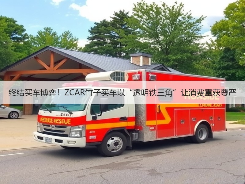 终结买车博弈！ZCAR竹子买车以“透明铁三角”让消费重获尊严