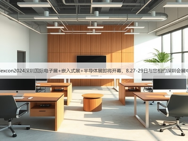 观展攻略 | elexcon2024深圳国际电子展+嵌入式展+半导体展即将开幕，8.27-29日与您相约深圳会展中心（福田）