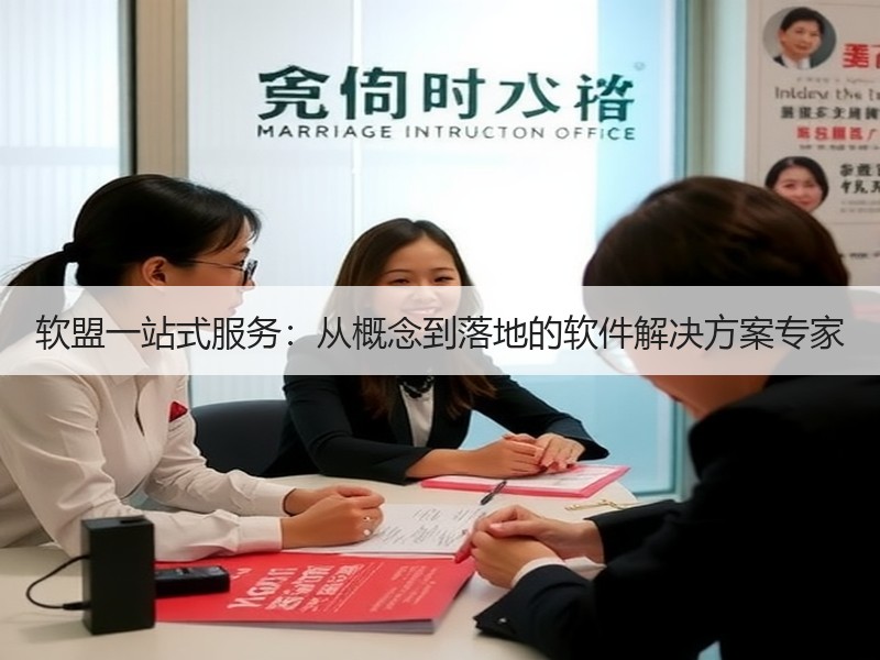 软盟一站式服务：从概念到落地的软件解决方案专家