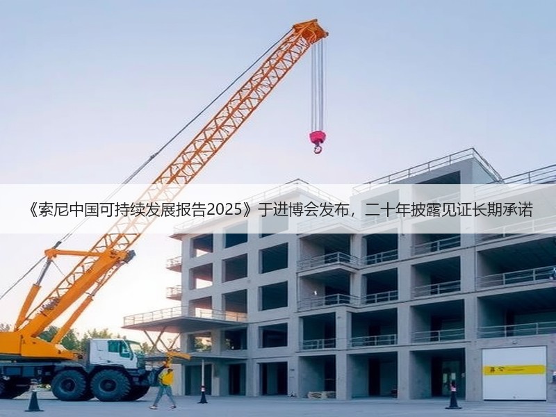 《索尼中国可持续发展报告2025》于进博会发布，二十年披露见证长期承诺
