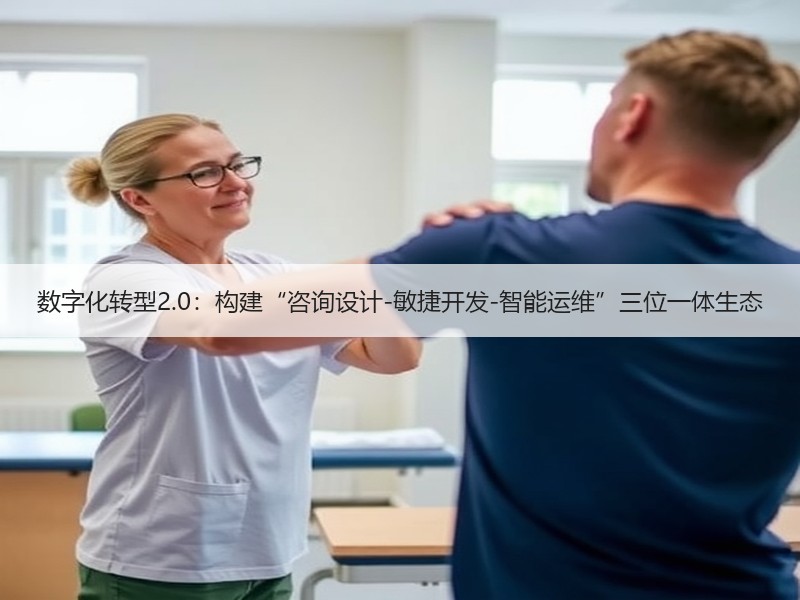 数字化转型2.0：构建“咨询设计-敏捷开发-智能运维”三位一体生态