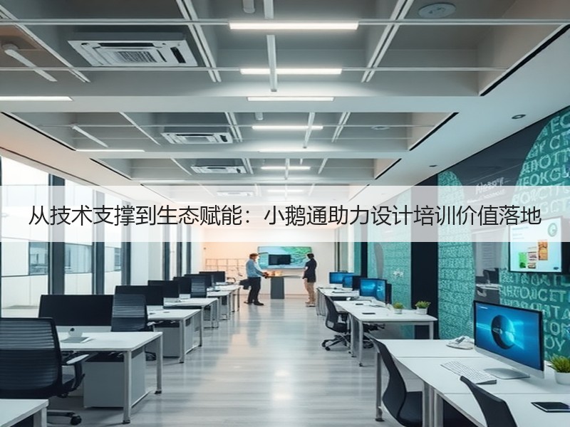 从技术支撑到生态赋能：小鹅通助力设计培训价值落地