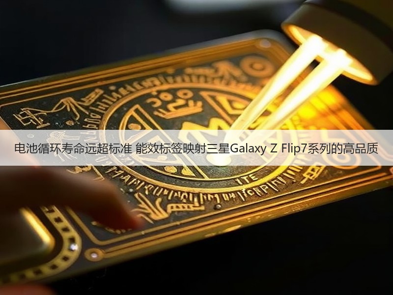 电池循环寿命远超标准 能效标签映射三星Galaxy Z Flip7系列的高品质