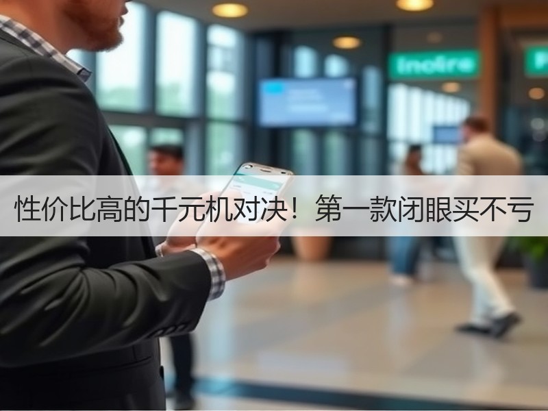 性价比高的千元机对决！第一款闭眼买不亏