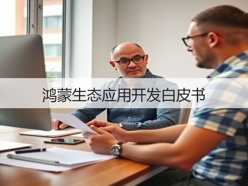 鸿蒙生态应用开发白皮书