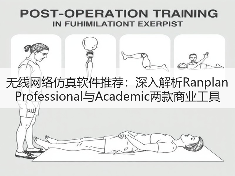 无线网络仿真软件推荐：深入解析Ranplan Professional与Academic两款商业工具