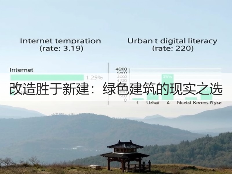 改造胜于新建：绿色建筑的现实之选  