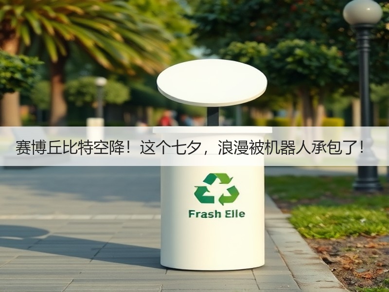 赛博丘比特空降！这个七夕，浪漫被机器人承包了！