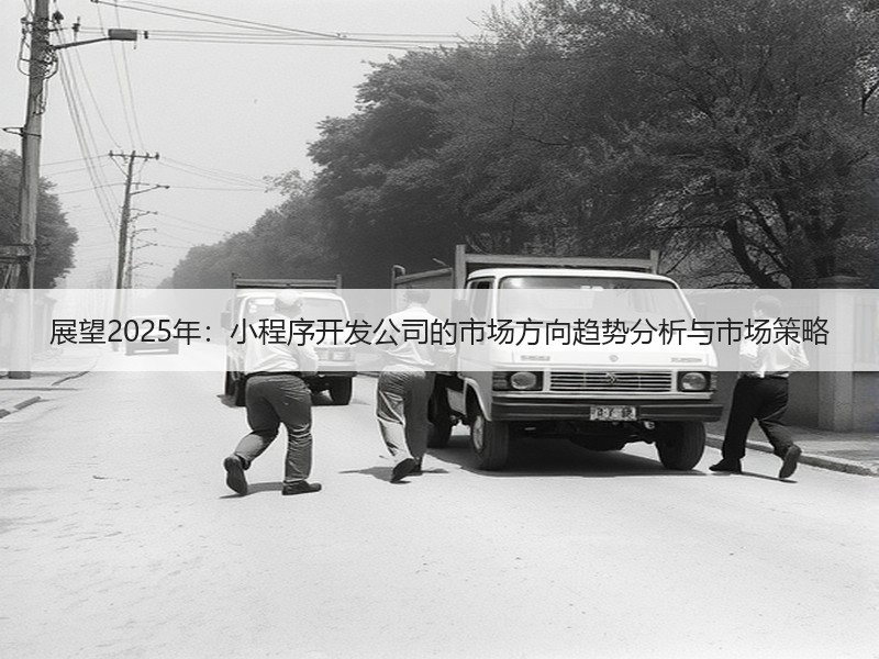 展望2025年：小程序开发公司的市场方向趋势分析与市场策略
