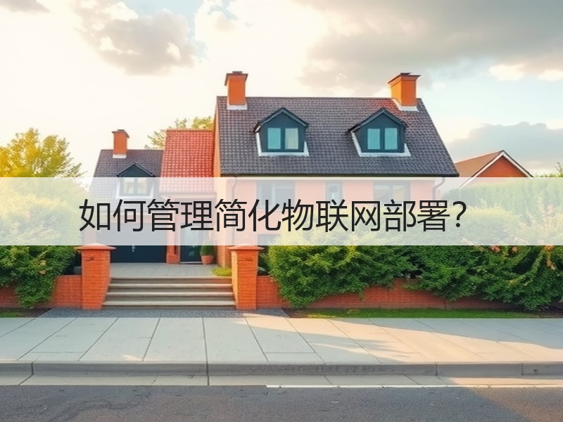 如何管理简化物联网部署？