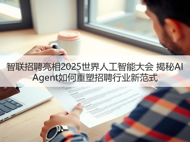 智联招聘亮相2025世界人工智能大会 揭秘AI Agent如何重塑招聘行业新范式