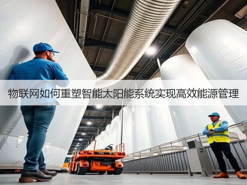 物联网如何重塑智能太阳能系统实现高效能源管理