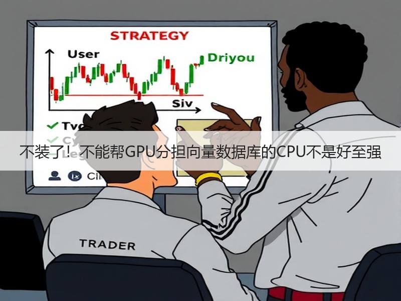 不装了！不能帮GPU分担向量数据库的CPU不是好至强