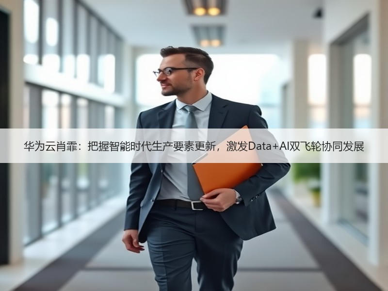 华为云肖霏：把握智能时代生产要素更新，激发Data+AI双飞轮协同发展