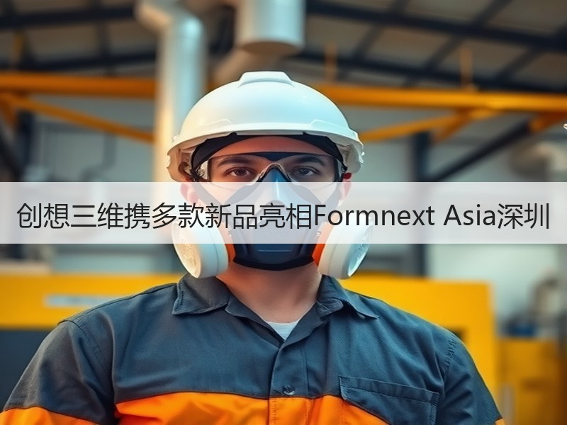 创想三维携多款新品亮相Formnext Asia深圳