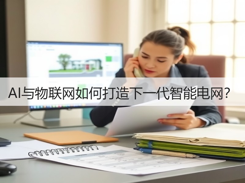 AI与物联网如何打造下一代智能电网？