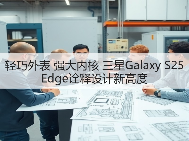 轻巧外表 强大内核 三星Galaxy S25 Edge诠释设计新高度
