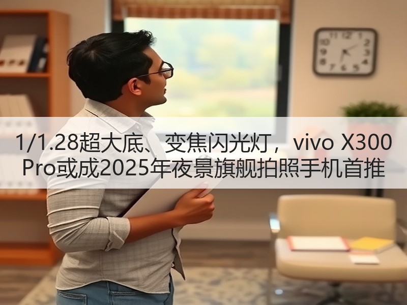 1/1.28超大底、变焦闪光灯，vivo X300 Pro或成2025年夜景旗舰拍照手机首推
